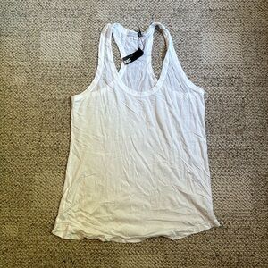 NWT William rast white tank